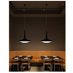 Подвесной вязаный черный светильник «Лампа Марракеша» варинант исполнения - 2 | Loft Concept в Челябинске