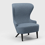 Мебельная ткань Шенилл голубой цвет 142 см T4-49 варинант исполнения - 4 | Loft Concept в Челябинске