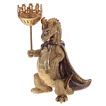 Подсвечник в виде дракона Dragon candlestick Green Gold Brown L or R варинант исполнения - 5 | Loft Concept в Челябинске