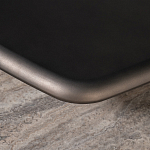 Столик журнальный квадратный  с полкой Sculptural Marble Accent с мрамором  варинант исполнения - 6 | Loft Concept в Челябинске