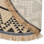 Ковер круглый из комбинированного состава Fantasy варинант исполнения - 4 | Loft Concept в Челябинске