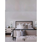 Настольная лампа с принтом на белом тканевом абажуре Roof Garden Lamp варинант исполнения - 6 | Loft Concept в Челябинске