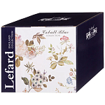 Чайный сервиз из фарфора с цветочным принтом на 6 персон 14 предметов Garden Whisper Porcelain Set  варинант исполнения - 3 | Loft Concept в Челябинске