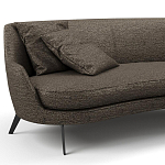 Мебельная ткань Шенилл коричневый цвет 138 см T4-41 варинант исполнения - 10 | Loft Concept в Челябинске