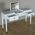 Туалетный стол - Трельяж Elsa Dreams White 120 см варинант исполнения - 2 | Loft Concept в Челябинске