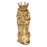 Статуэтка лев с детализированной гривой и изящной короной Lion Crown  варинант исполнения - 3 | Loft Concept в Челябинске