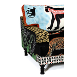 Большой Трехместный Диван с цветным принтом Qalakabusha Large Sofa варинант исполнения - 4 | Loft Concept в Челябинске