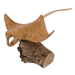 Статуэтка из дерева скат Animals of the World варинант исполнения - 1 | Loft Concept в Челябинске