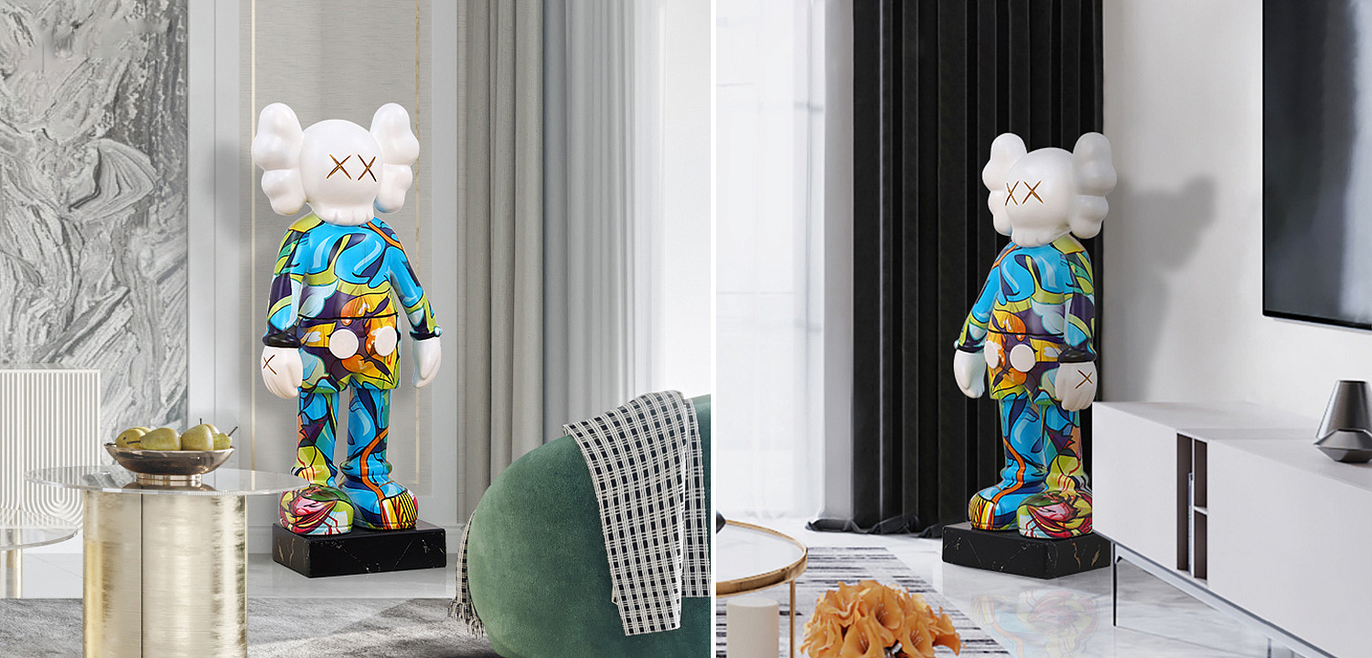 Статуэтка KAWS Painted on stand Статуэтка KAWS Painted on stand - Loft-Concept в Челябинске