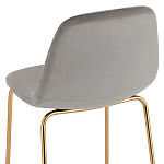 Барный стул на золотистых ножках VENDRAMIN Grey варинант исполнения - 7 | Loft Concept в Челябинске