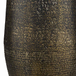 Торшер с фактурным массивным корпусом и тканевым цилиндрическим абажуром Textured Monolith варинант исполнения - 4 | Loft Concept в Челябинске