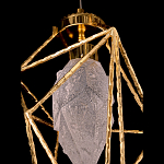 Подвесной светильник с плафоном в виде камня Embodiment варинант исполнения - 5 | Loft Concept в Челябинске