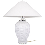 Настольная лампа керамическая с абажуром Valencia варинант исполнения - 2 | Loft Concept в Челябинске