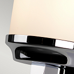 Бра для ванных комнат с белым цилиндрическим плафоном на прямоугольном основании цвета хром Feiss варинант исполнения - 6 | Loft Concept в Челябинске