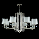 Люстра с 8-ю цилиндрическими плафонами из стекла Laurent варинант исполнения - 9 | Loft Concept в Челябинске