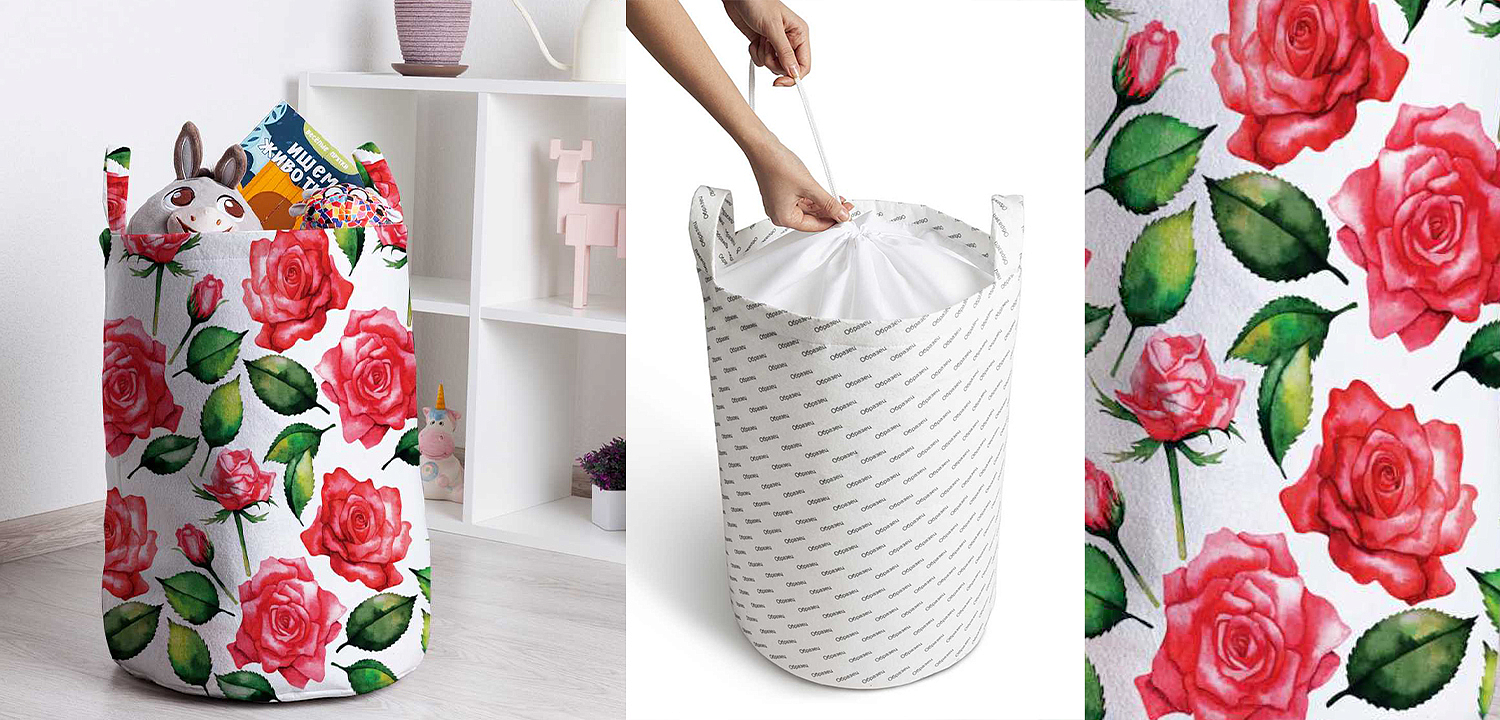 Корзина Roses Basket Корзина Roses Basket - Loft-Concept в Челябинске