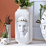 Ваза с золотисто-белыми фрагментами Faces of Imagination варинант исполнения - 4 | Loft Concept в Челябинске