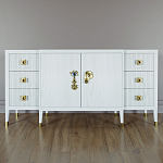 Большой Комод-буфет Elsa Dreams White с ящиками варинант исполнения - 3 | Loft Concept в Челябинске