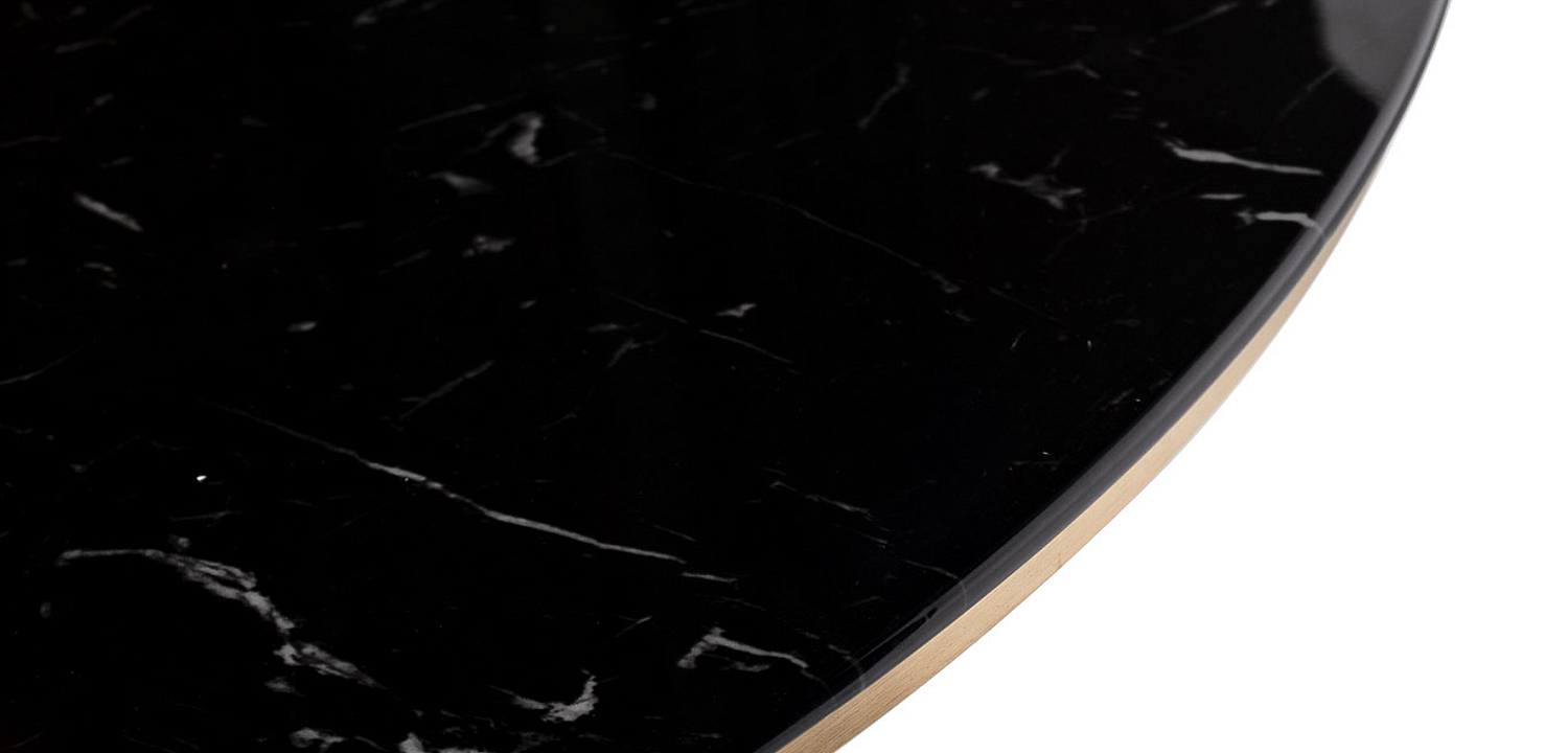 Стол Tulip black Marble 120 Стол Tulip black Marble 120 - Loft-Concept в Челябинске