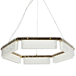 Светодиодная люстра с рельефным стеклом ICE GLASS 70 варинант исполнения - 1 | Loft Concept в Челябинске