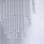 Бра с круглым основанием и длинными прозрачныи стеклянными трубками Nembus варинант исполнения - 6 | Loft Concept в Челябинске