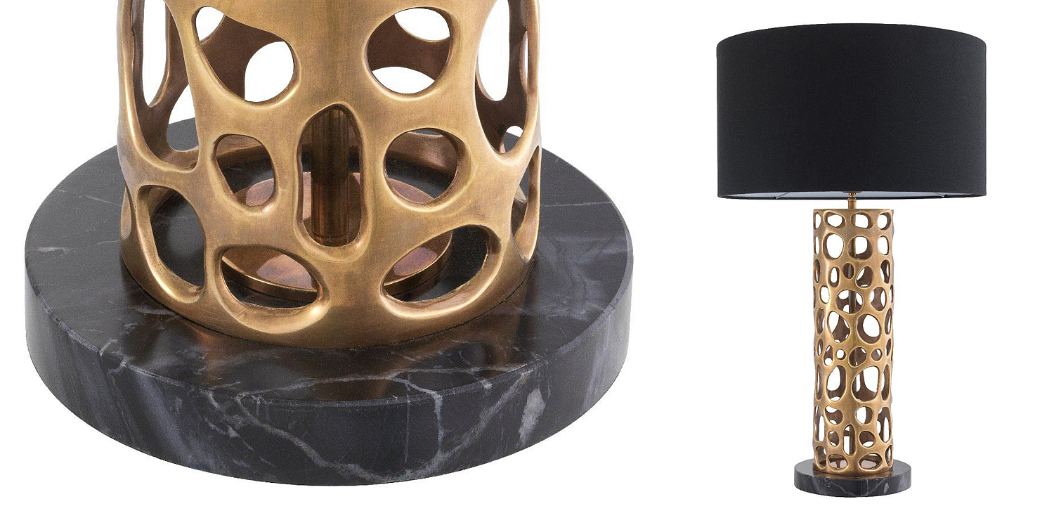 Настольная лампа Eichholtz Table Lamp Dix Brass Настольная лампа Eichholtz Table Lamp Dix Brass - Loft-Concept в Челябинске