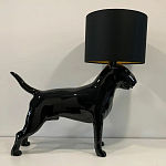 Лампа COLLECTION OF DOGS с абажуром Бультерьер варинант исполнения - 9 | Loft Concept в Челябинске