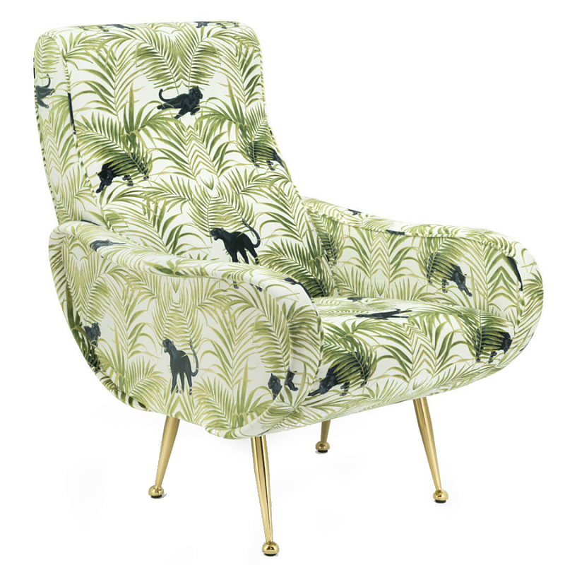 Кресло Abhika ARMCHAIR GILLY Зеленый Кресло Abhika ARMCHAIR GILLY Зеленый в Челябинске | Loft Concept
