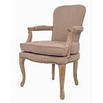 Кресло Aubrey Classical Armchair brown flax варинант исполнения - 3 | Loft Concept в Челябинске