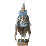 Авторская коллекционная интерьерная кукла Пьеро				 варинант исполнения - 1 | Loft Concept в Челябинске