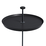 Pin журнальный столик чёрный из натурального дуба и бетона варинант исполнения - 1 | Loft Concept в Челябинске