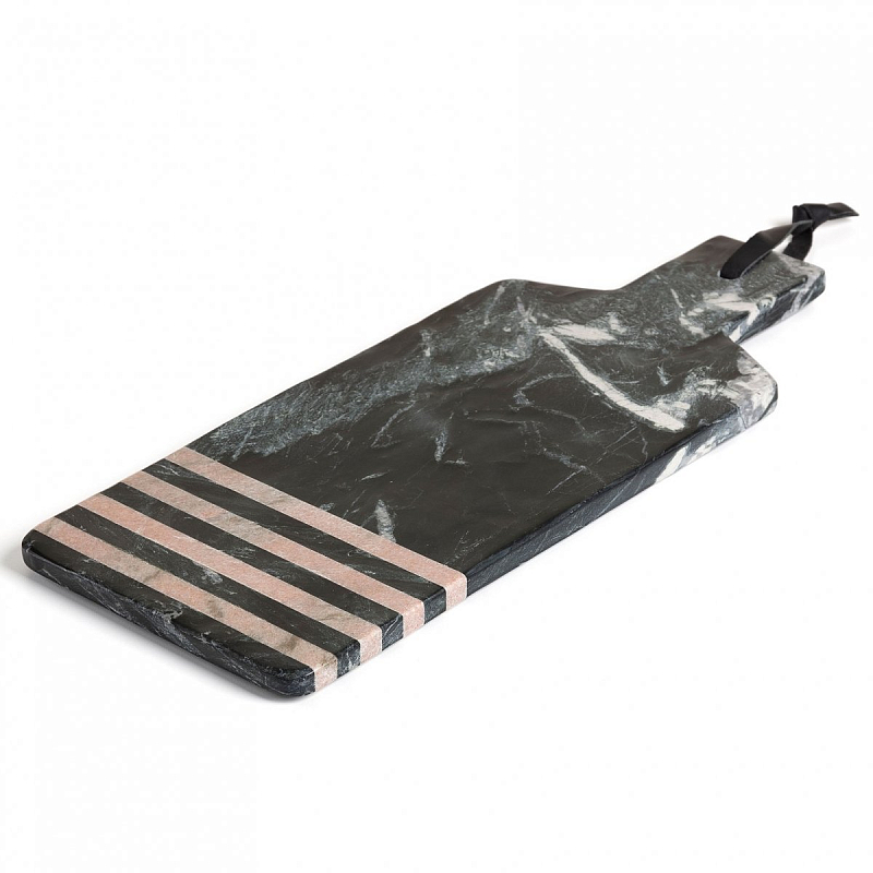 Разделочная доска Pink Stripes Розовый (Rose) Черный Разделочная доска Pink Stripes Розовый (Rose) Черный в Челябинске | Loft Concept
