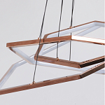 Люстра с 3-мя подвесами в виде шестиугольников Hexagon Horizontal варинант исполнения - 6 | Loft Concept в Челябинске