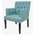 Кресло Addison Chic Armchair blue flax варинант исполнения - 3 | Loft Concept в Челябинске