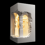 Встраиваемый в стену гипсовый светильник под покраску с колоннами и арками в античном стиле Antiquity Athena варинант исполнения - 5 | Loft Concept в Челябинске