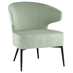 Современное мягкое кресло на металлических ножках Rakush Pistachio варинант исполнения - 1 | Loft Concept в Челябинске