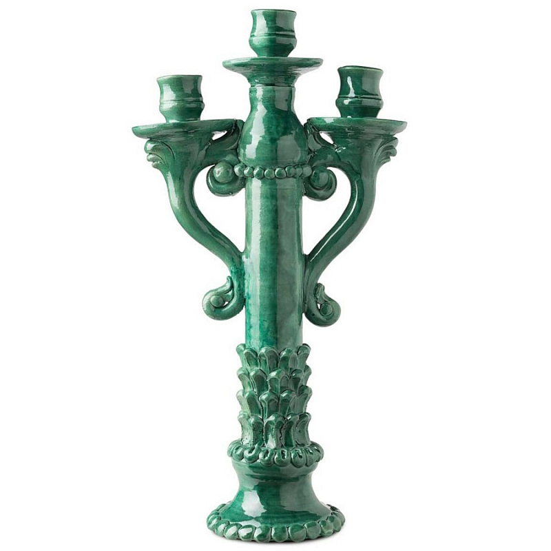 Подсвечник Candleholder Heart X3 Зеленый Подсвечник Candleholder Heart X3 Зеленый в Челябинске | Loft Concept