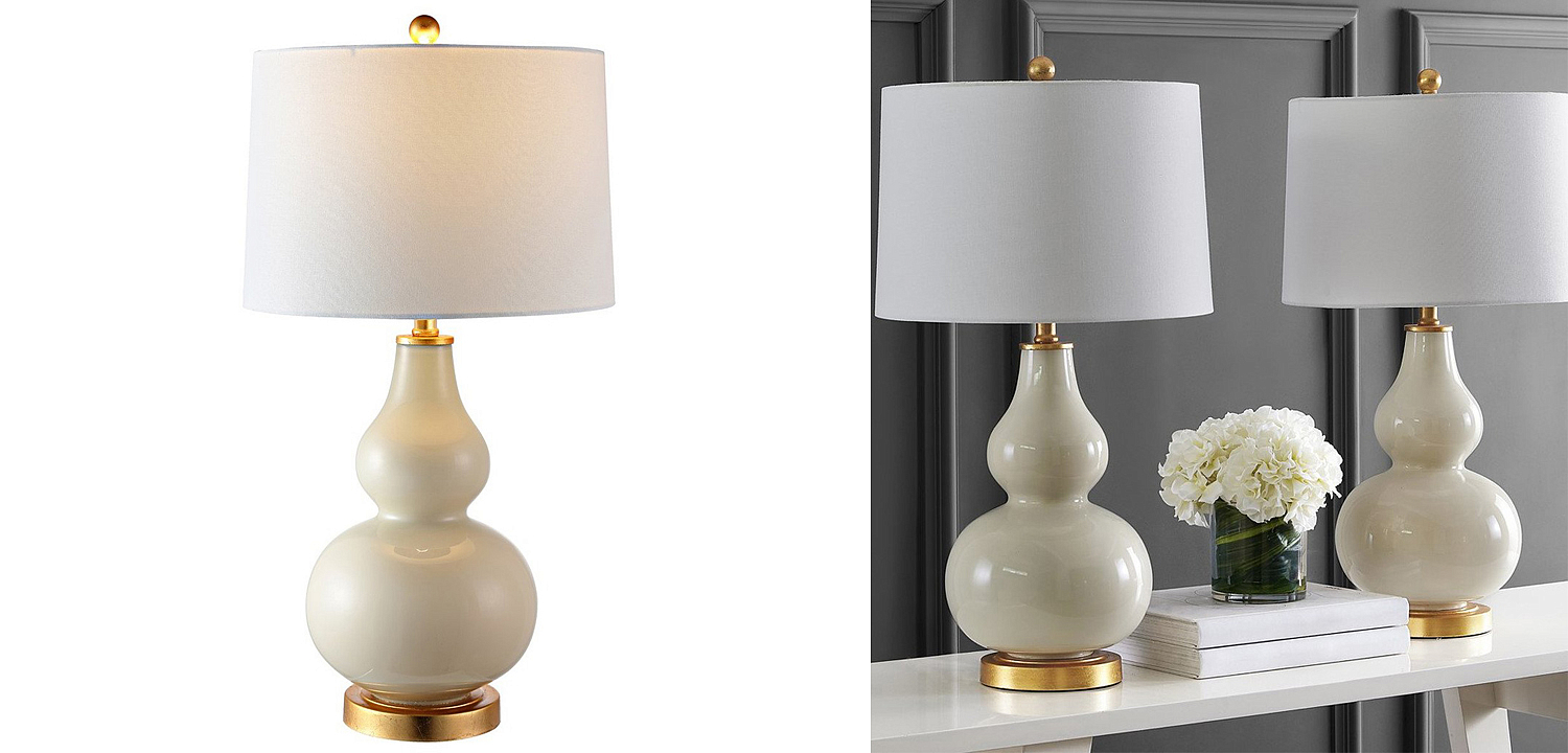 Настольная лампа Loraine Ivory Table lamp Настольная лампа Loraine Ivory Table lamp - Loft-Concept в Челябинске