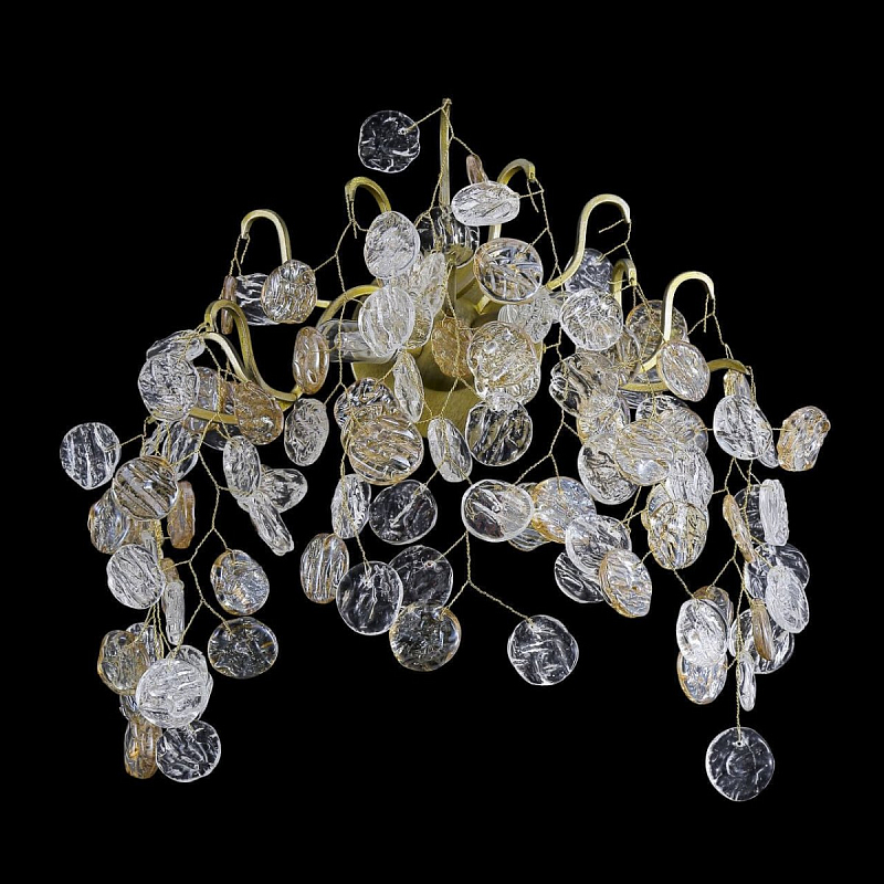 Бра FAIRYTREE Sconces Золотой Прозрачное Стекло Бра FAIRYTREE Sconces Золотой Прозрачное Стекло в Челябинске | Loft Concept