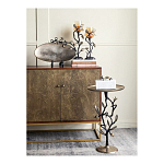 Столик приставной с основанием в виде гранатового дерева Pomegranate варинант исполнения - 2 | Loft Concept в Челябинске