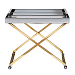 Стол сервировочный с зеркальной столешницей Splendid Serving Table варинант исполнения - 1 | Loft Concept в Челябинске