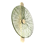 Бра с круглым стеклянным плафоном Gingham варинант исполнения - 5 | Loft Concept в Челябинске