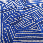 Мебельная ткань Жаккард синий принт 140 см T2-132 варинант исполнения - 1 | Loft Concept в Челябинске