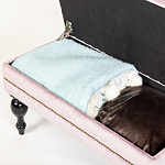 Мягкая банкетка с зоной для хранения Casket Dusty Rose варинант исполнения - 5 | Loft Concept в Челябинске