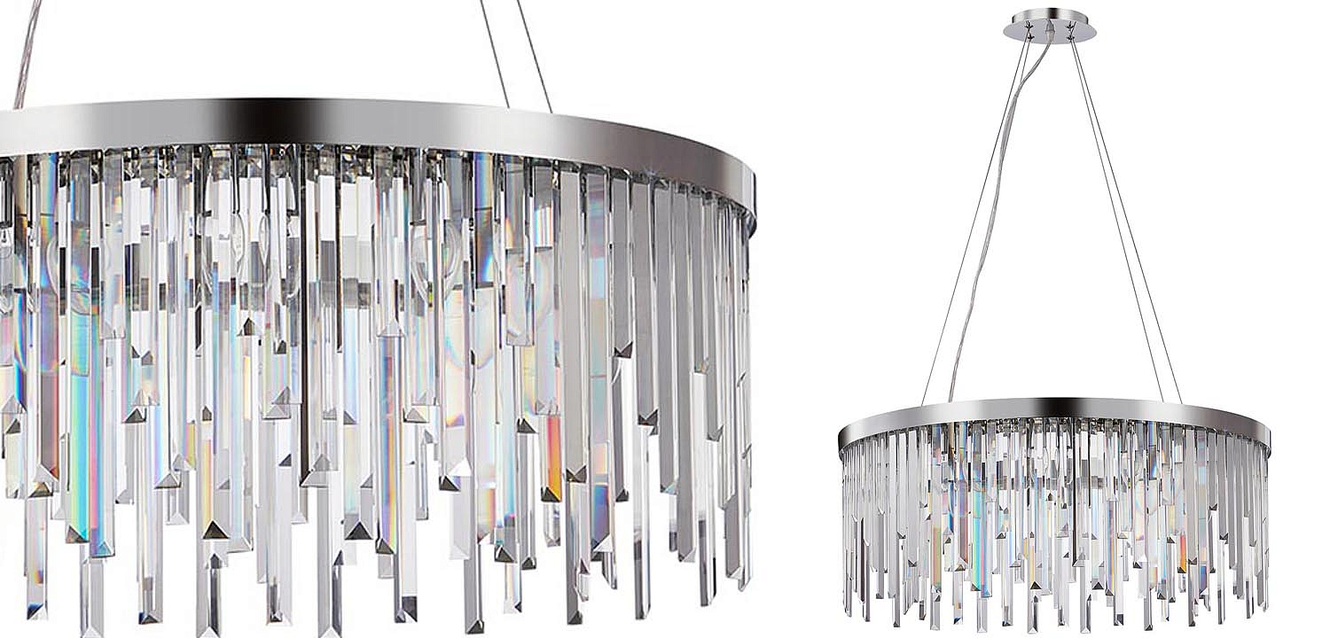 Люстра Bennett Chandelier chrome Люстра Bennett Chandelier chrome - Loft-Concept в Челябинске