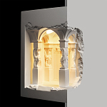 Встраиваемый в стену гипсовый светильник под покраску с колоннами и арками в античном стиле Antiquity Athena варинант исполнения - 1 | Loft Concept в Челябинске