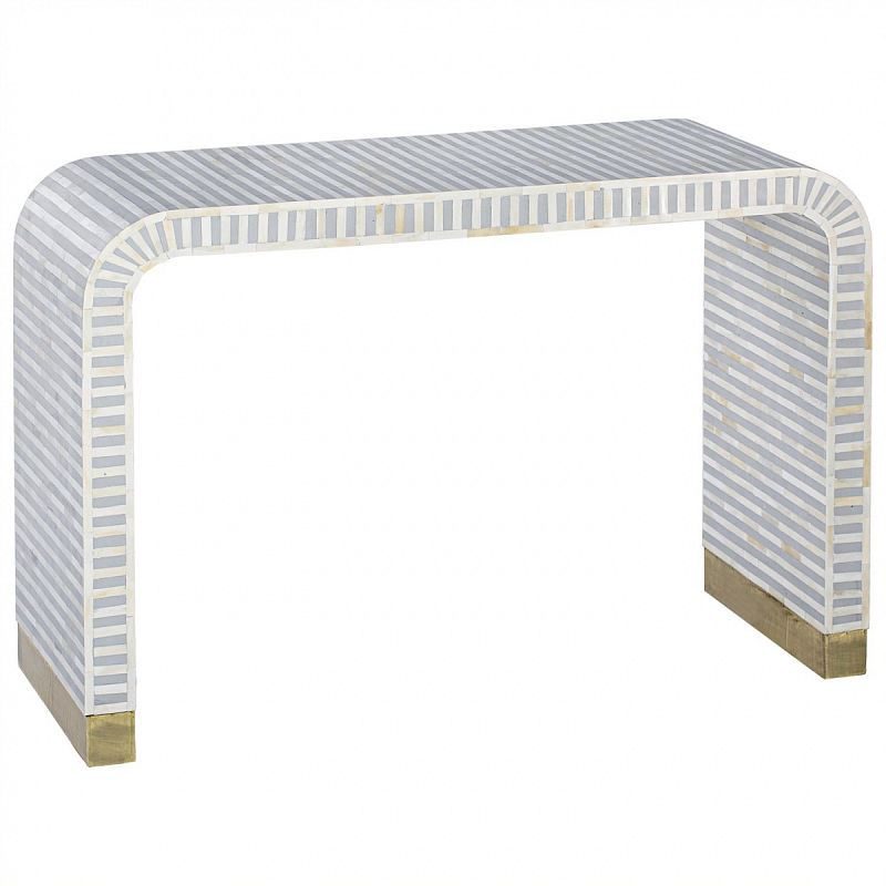 Beacon Console Table - Grey Серый Белый Beacon Console Table - Grey Серый Белый в Челябинске | Loft Concept