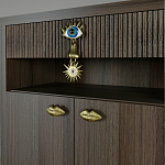 Комод Elsa Dreams Walnut Двухстворчатый  варинант исполнения - 6 | Loft Concept в Челябинске