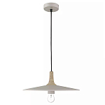 Подвесной светильник круглый в сочетании дерева и металла Space варинант исполнения - 1 | Loft Concept в Челябинске