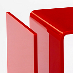 Дизайнерский кофейный стол Poltronova T01 Red Coffee Table варинант исполнения - 7 | Loft Concept в Челябинске